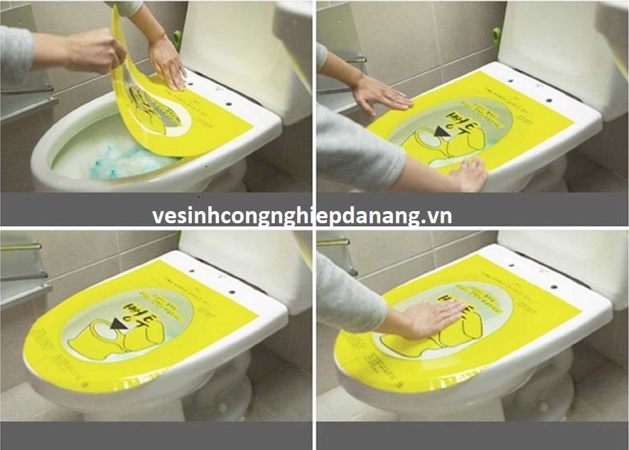 Miếng dán thông tắc bồn cầu