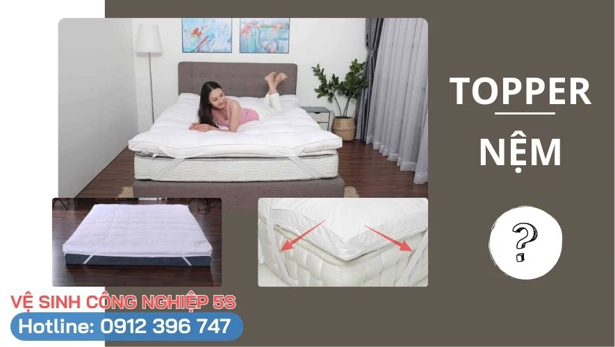 Hướng dẫn cách giặt topper nệm nhanh chóng và đơn giản tại nhà