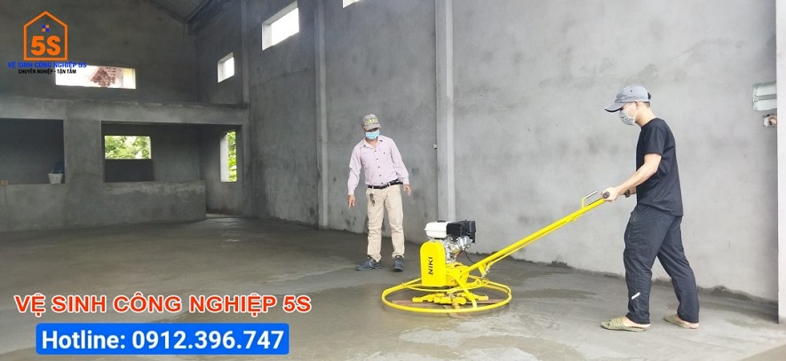 Hạng mục thi công Sơn Epoxy của 5S tại Đà Nẵng