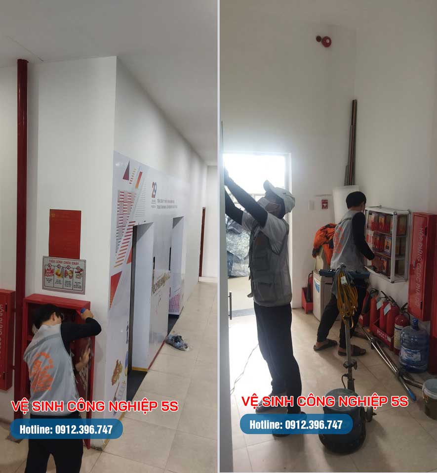 Vệ sinh kho tòa nhà