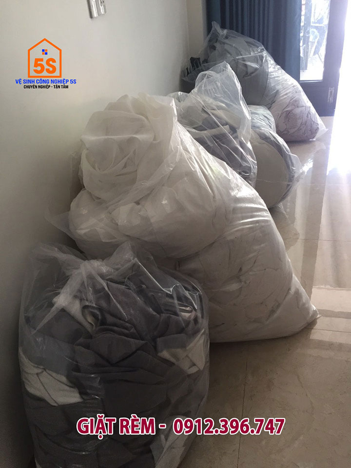 Rèm được phân loại để chọn chế độ giặt phù hợp nhất