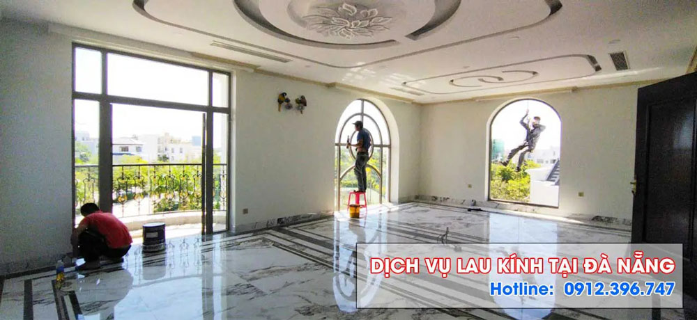 5S - Công ty vệ sinh kính tòa nhà tại Đà Nẵng