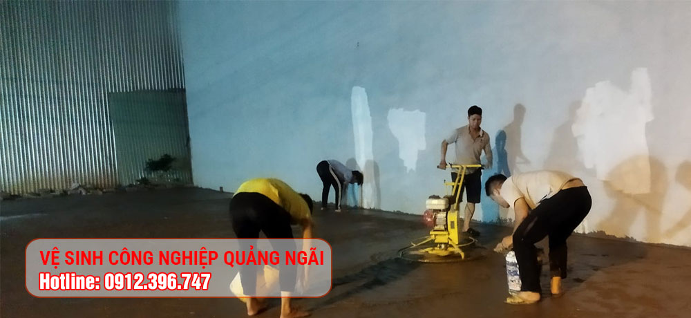 Mài sàn bê tông tại Quảng Ngãi