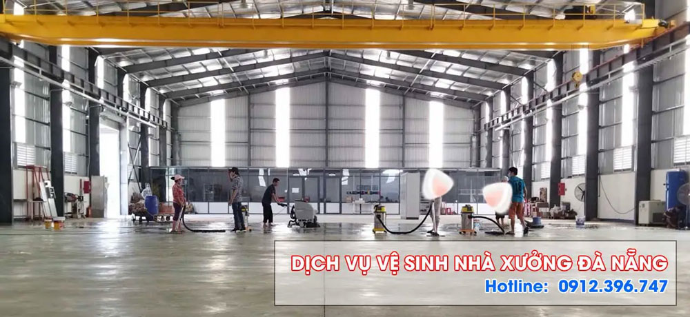Cung cấp dịch vụ vệ sinh công nghiệp nhà xưởng