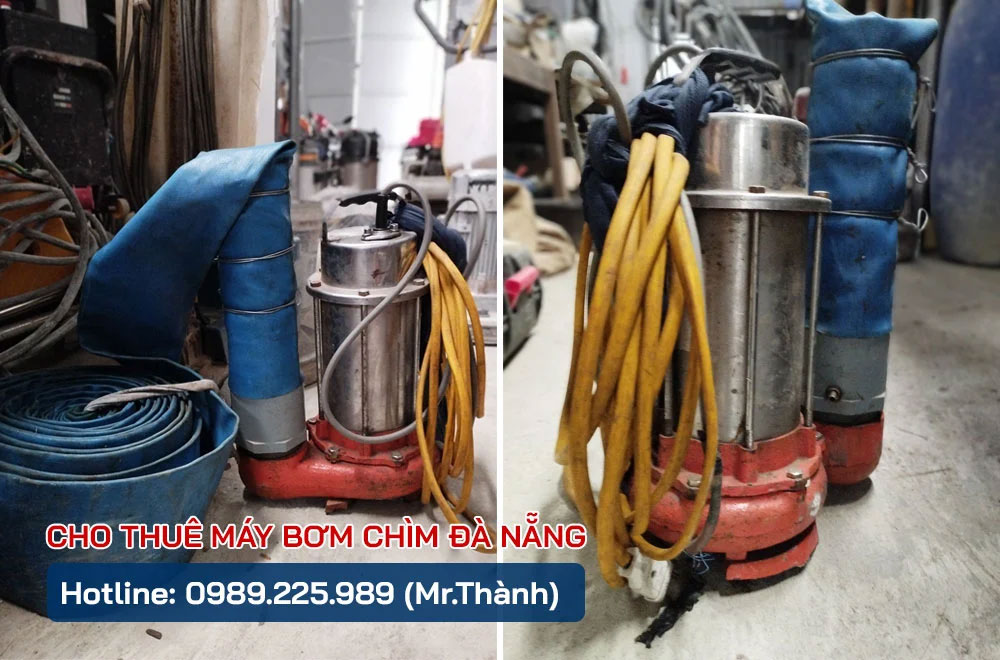 Dịch Vụ Cho Thuê Máy Bơm Nước, Bơm Chìm, Bơm Hỏa Tiễn Uy Tín Tại Đà Nẵng