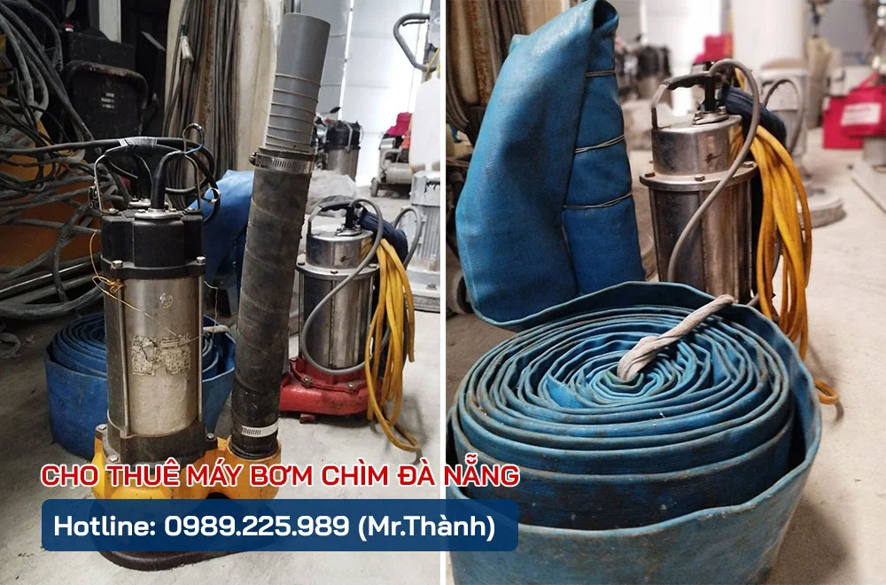 Thuê máy bơm chìm tại Đà Nẵng